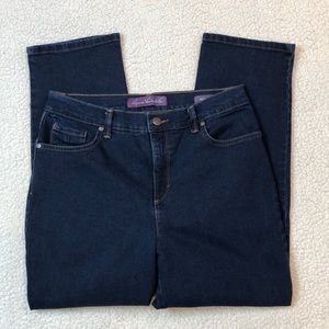 Gloria Vanderbilt Amanda Straight Leg Jeans 12 Petite